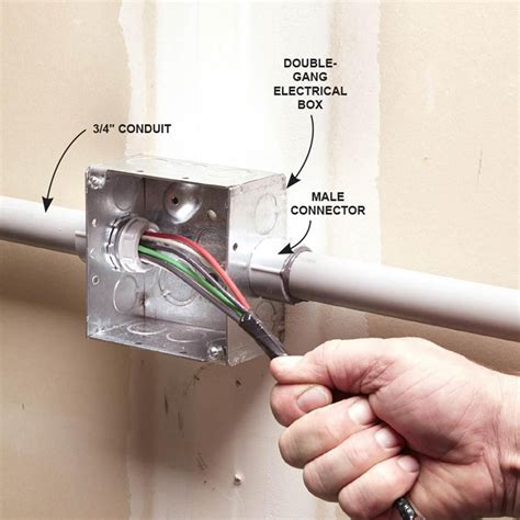 half electric box half cable box|metal conduit for electrical box.